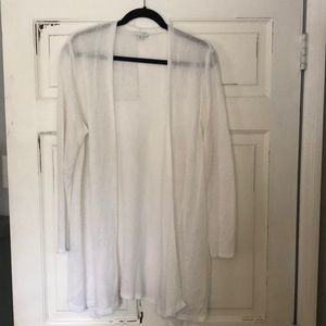 J Jill cardigan white lightweight